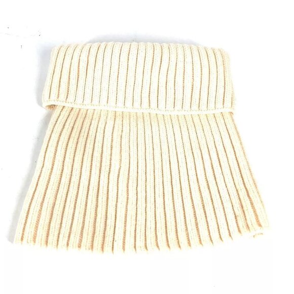 LOUIS VUITTON beanie hat knit hat knit cap logo Knit hat wool IvoryBased